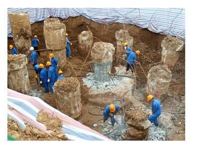 康尚建设 专业工程桩破桩头技术，赋能各类工程建设